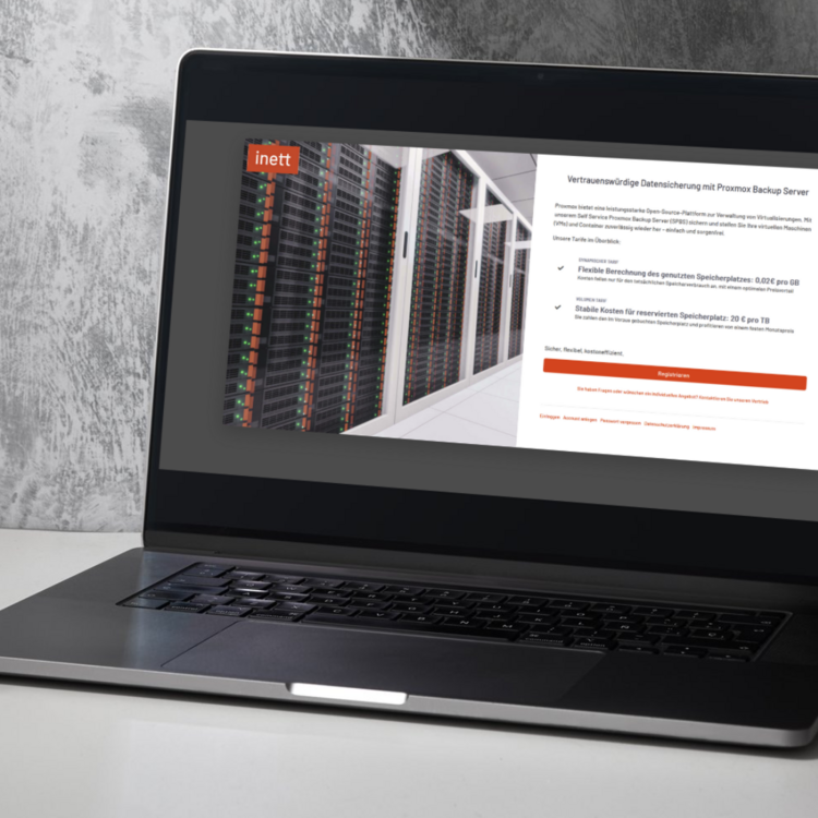 Vorstellung – inett Self-Managed Proxmox Backup Server